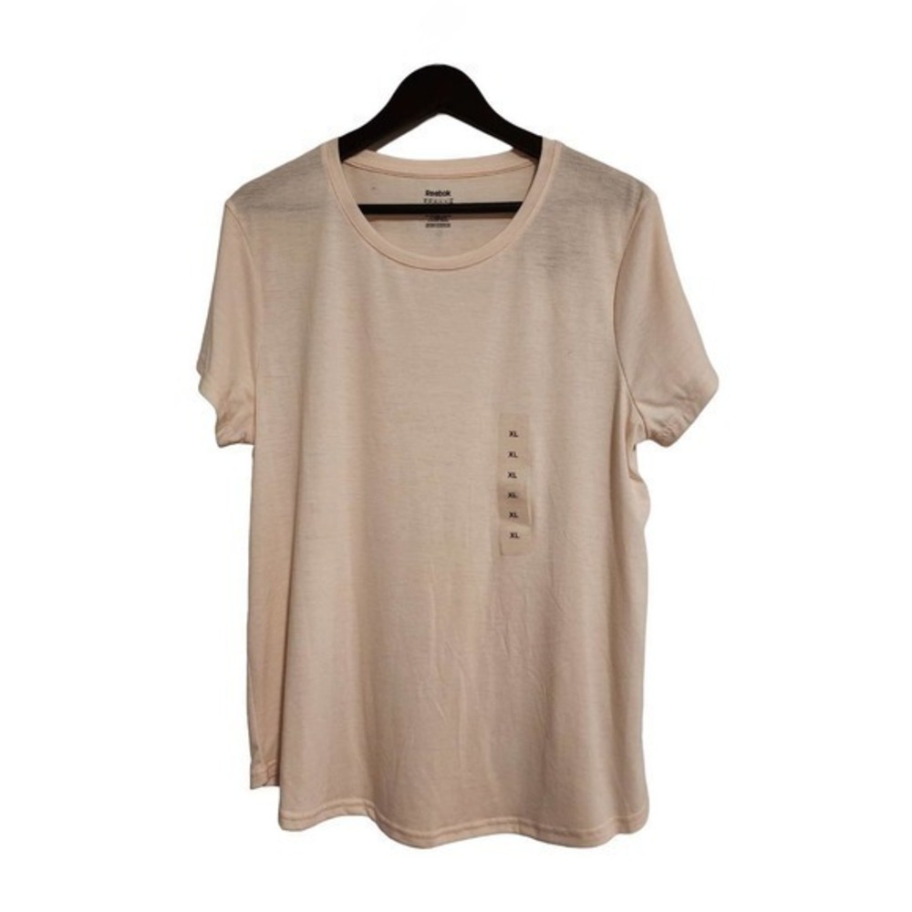 Reebok pastel soft pink tee NWT Size XL
